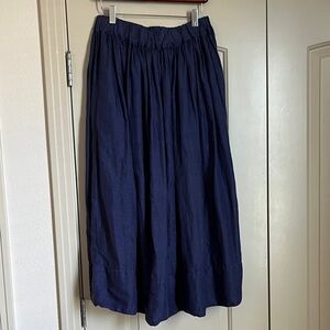 CP Shades Manon Skirt Marine Linen EUC